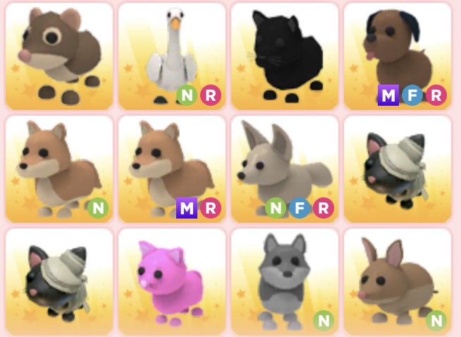 any offers? 
feel free to ask for ages ^^
#Roblox #adoptmetrading #adoptme #Adoptmetrades #Adoptmetrade #adoptmetradings #adoptmeoffers #adoptmeoffer
kw albino monkey kangaroo parrot turtle unicorn mega neon egg fly ride