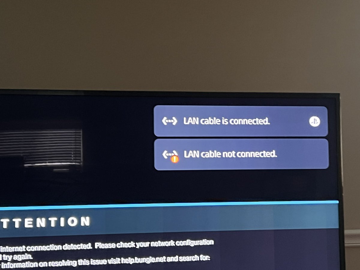 Hey <a href="/PlayStation/">PlayStation</a> I’m glad you bought <a href="/Bungie/">Bungie</a> and are getting into making more online games. First off, can we fix this LAN cable issue that’s been going on as long as PS5 has been out? Thanks!