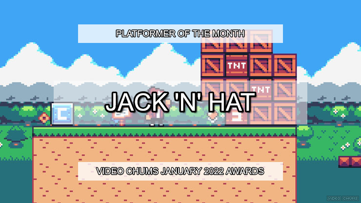VideoChums's tweet image. #JacknHat from @2AwesomeStudio is our Platformer of the Month! 🎮😄 videochums.com/article/indie-…