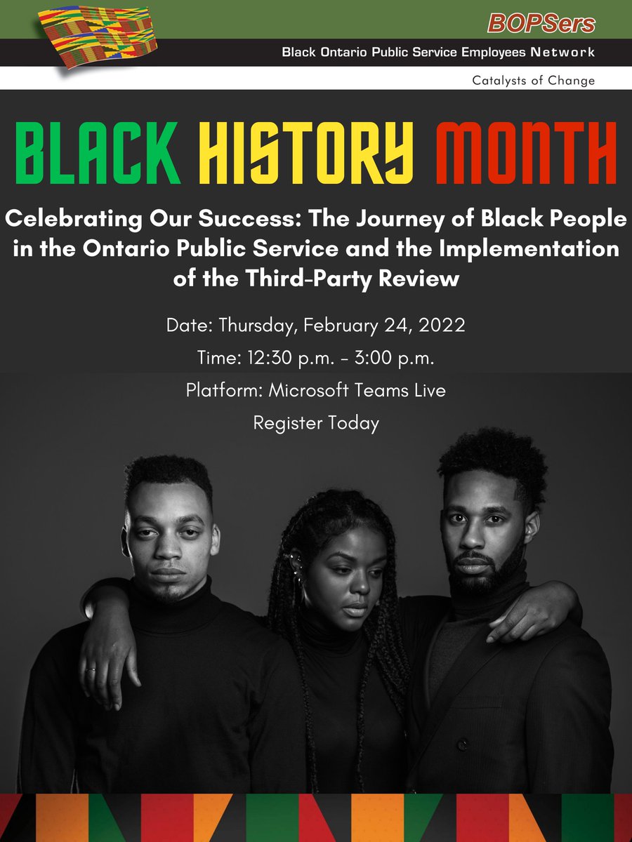 bopsers_network's tweet photo. **Register Now** BOPSers Black History Month on February 24! You don't want to miss out!
Event Link: https://t.co/5BSR2U703l
#BlackHistoryMonth #Blackhistorymonth2022 #BOPSers https://t.co/AwpwGk2Tu8