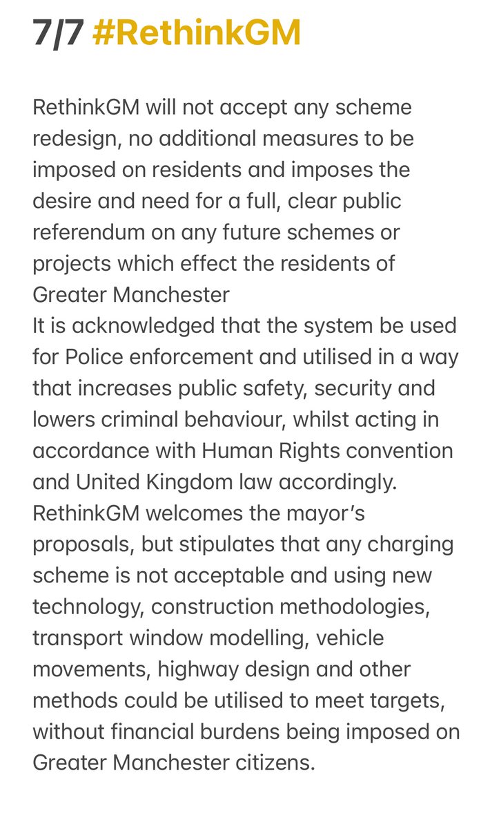 Rethinkgm (@rethinkgm) on Twitter photo We have been failed by
<a href="/MayorofGM/">Mayor of Greater Manchester</a> <a href="/AndyBurnhamGM/">Andy Burnham</a> and GMCA.
We have just started.
We will not stop until the GM CAZ is scrapped!
<a href="/BorisJohnson/">Boris Johnson</a> <a href="/MPGeorgeEustice/">GeorgeEusticeMP</a>
#RethinkGM 🐝 We have been failed by
<a href="/MayorofGM/">Mayor of Greater Manchester</a> <a href="/AndyBurnhamGM/">Andy Burnham</a> and GMCA.
We have just started.
We will not stop until the GM CAZ is scrapped!
<a href="/BorisJohnson/">Boris Johnson</a> <a href="/MPGeorgeEustice/">GeorgeEusticeMP</a>
#RethinkGM 🐝