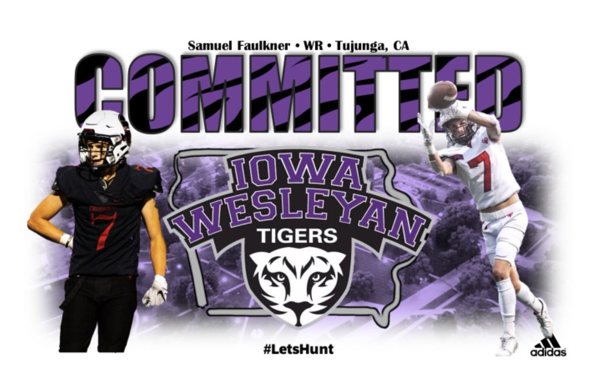 samfaulkner2003's tweet photo. Extremely excited to announce that I have committed to the University of Iowa Wesleyan to continue my athletic and academic career! Thank you @CoachDaniels_IW and @CoachLozano23 for giving me this opportunity! #gotigers https://t.co/2r4PvvSdBN