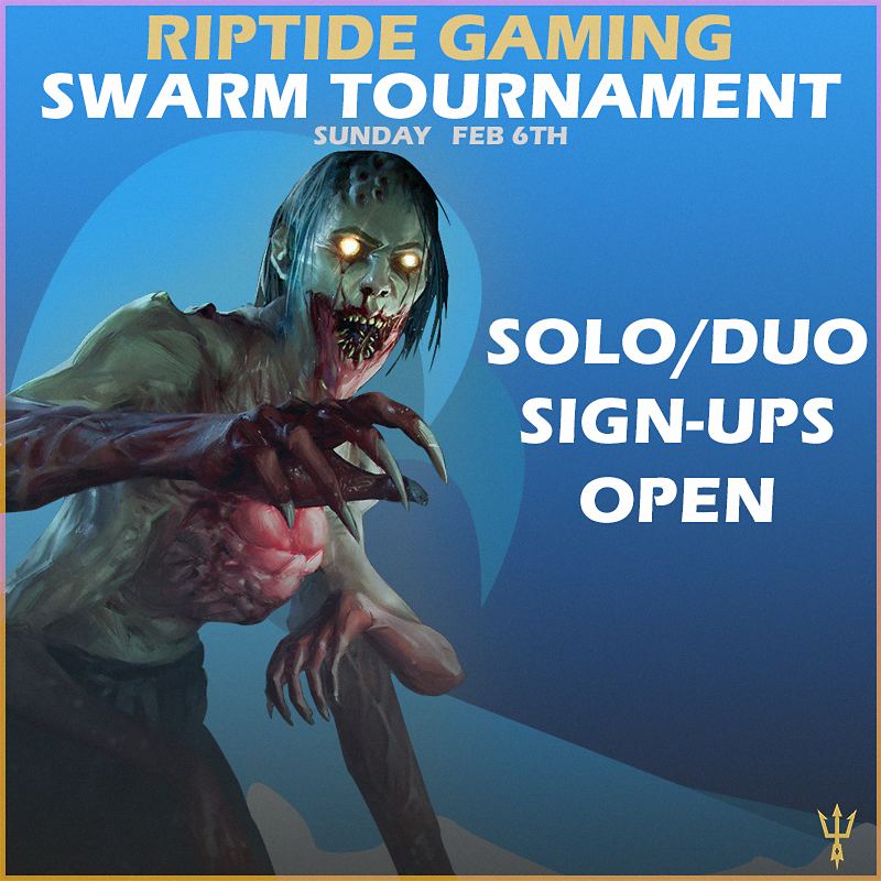 RiptideGamers's tweet photo. Do you want to play in The Riptide @back4blood Swarm Tournament, but don't have a team? 

Well now you can! REGISTRATION IS NOW OPEN FOR SOLO/DUO PLAYERS!🐺🥇

🔗https://t.co/flk3OrBIvb https://t.co/0Jl24YXlFp