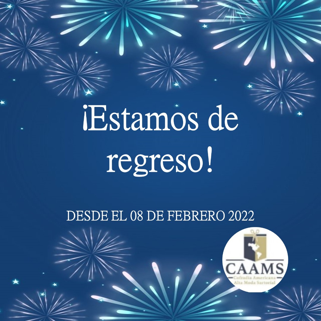 AltaCofradia's tweet photo. ¡8 de Febrero estamos de regreso! 😉
#caams #Internacional #cofradia #cofradiaamericanaaltamodasartorial #caamsinternacional https://t.co/w9iPj4fnYS https://t.co/W3aidfS0Ul