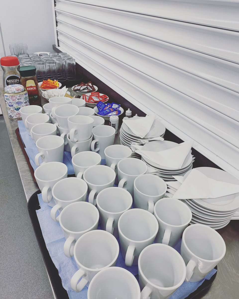 MarshlandHall's tweet photo. All prepped for our early morning hirer tomorrow ☕️

Those bacon and sausage baps will be appreciated by the delegates 🥓

We can cater for your event, please ask for details 💰 https://t.co/mIV8nEuI2C