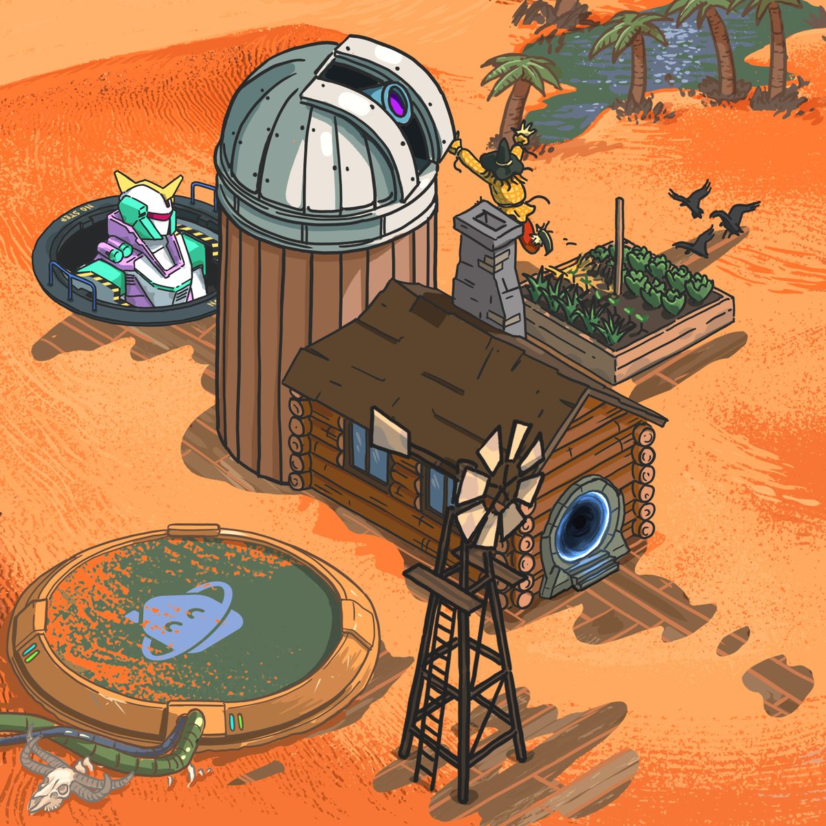 CheezusChrustX's tweet photo. Doing a 🚨Giveaway🚨 for reaching 500 followers! I’m gifting 1 of my own Surrealestates, currently minting for passholders (don't forget to mint asap!)

To enter: 
1. Like &amp; Retweet
2. Follow @CheezusChrustX  and @PPA_NFT 

I will select a winner in 48hrs and provide evidence! https://t.co/qOPcEeh2wd