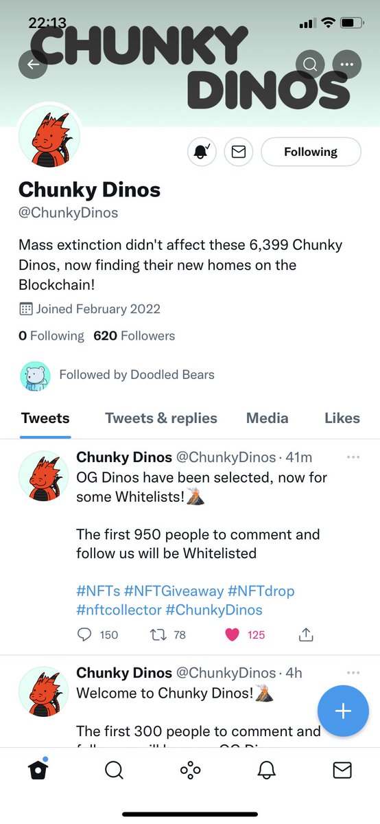 H0TJ4MM's tweet photo. @ChunkyDinos Let’s go 🚀 https://t.co/XXGzcadUqc