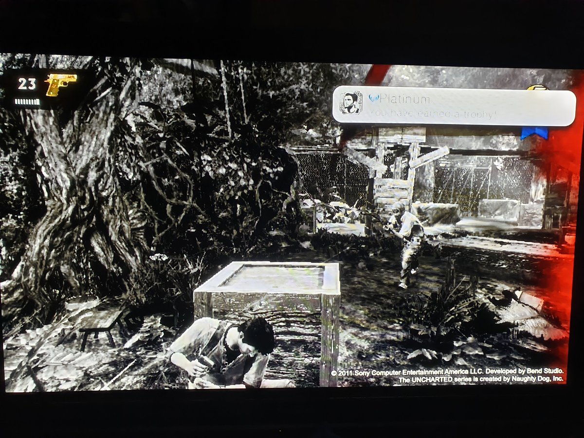 TheSalemCrow_2's tweet photo. The Uncharted Golden Abyss platinum I got a few months ago, easily the worst of the Uncharted games but fine as a Vita exclusive.
#Uncharted #PSVita #platinumtrophies #GoldenAbyss
#playstation #NathanDrake https://t.co/oJS7iScu8q