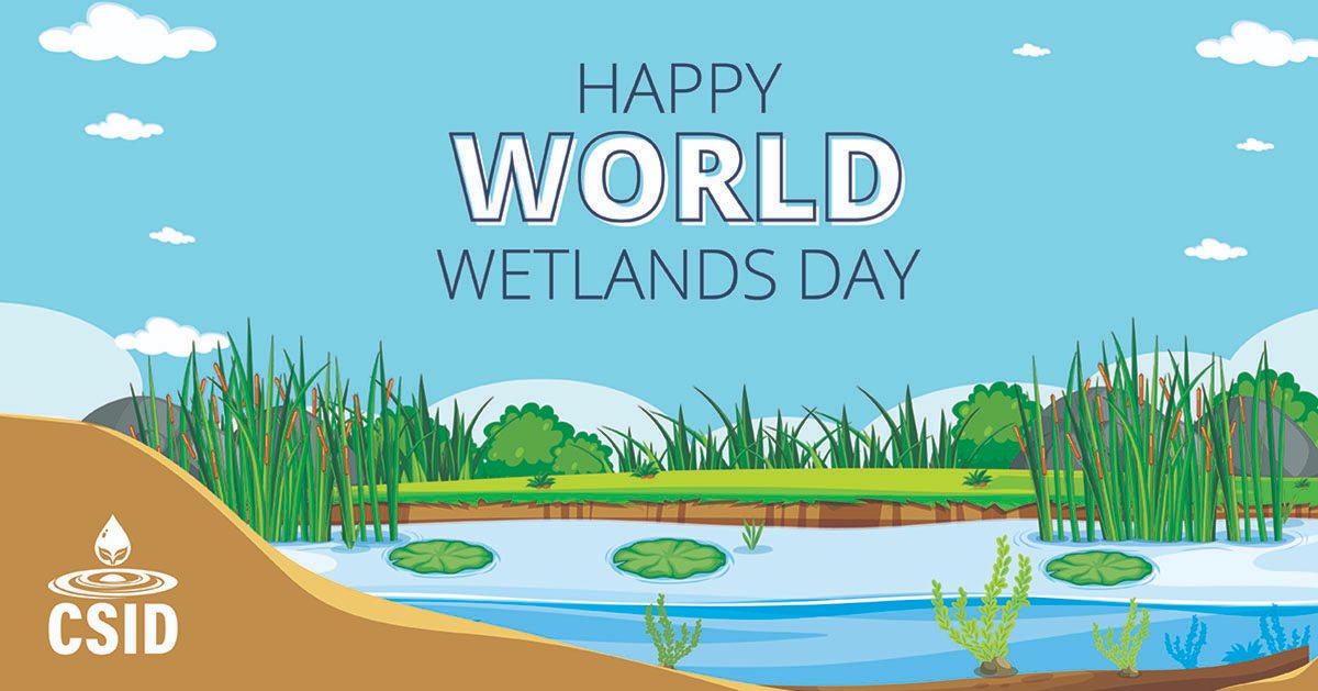 CSIDFL's tweet photo. It’s #WorldWetlandsDay! Wetlands serve a valuable role in the ecosystem by providing food & water, flood & drought defense, biodiversity & carbon capture – the removal of carbon dioxide before it enters the atmosphere. #ProtectourWetlands by picking up after your pets. #CSIDfl https://t.co/syZW6UL1QN