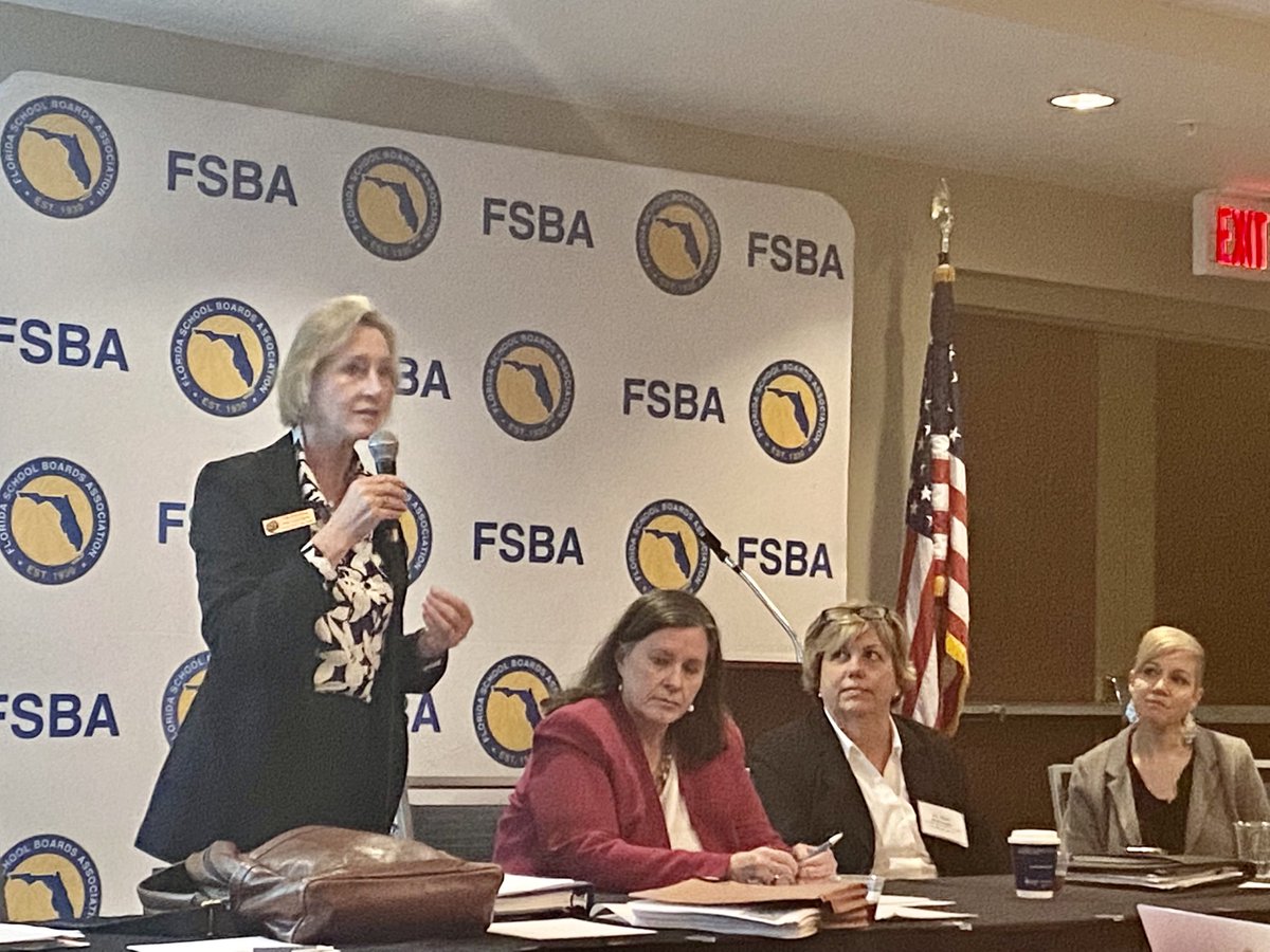 Nora_Rupert's tweet photo. #fsba working for all school board members and students https://t.co/zYdAshXX3D
