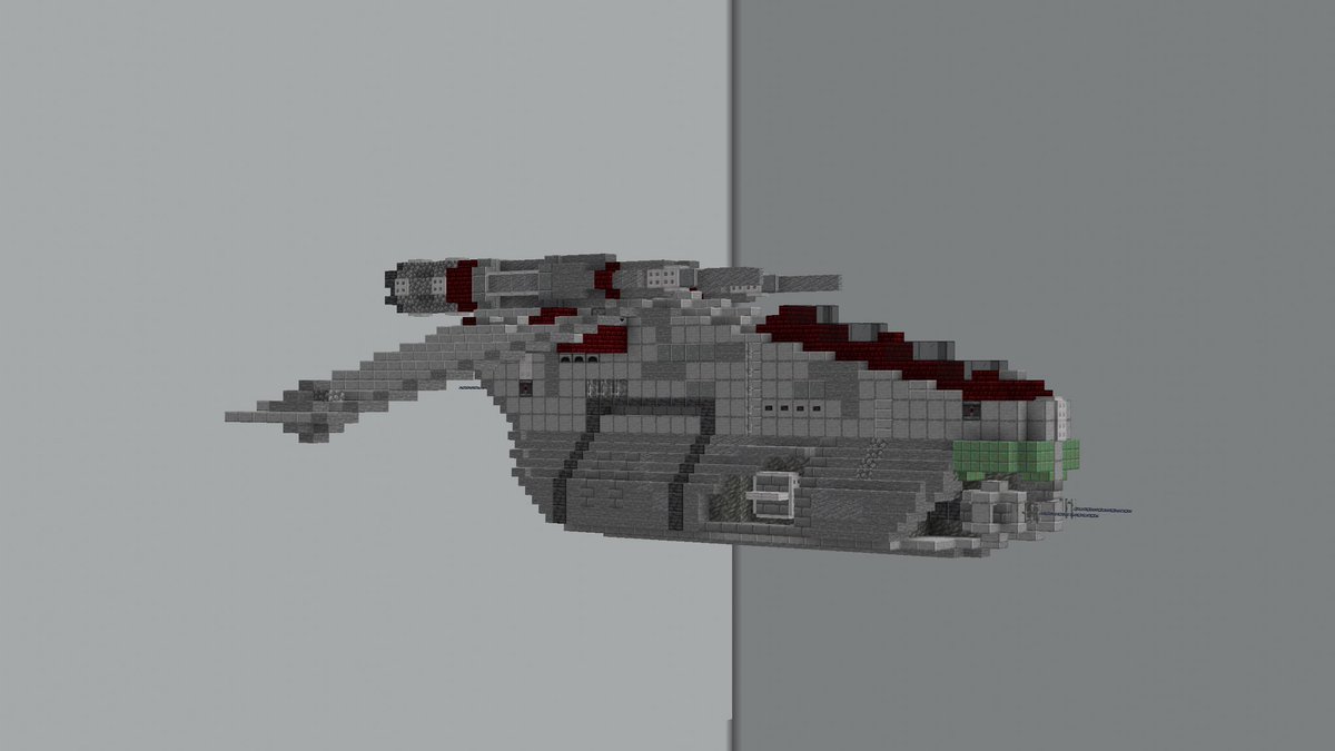 2 Star Wars inspired boats #minecraft建築コミュ #Minecraftbuilds #Minecraft