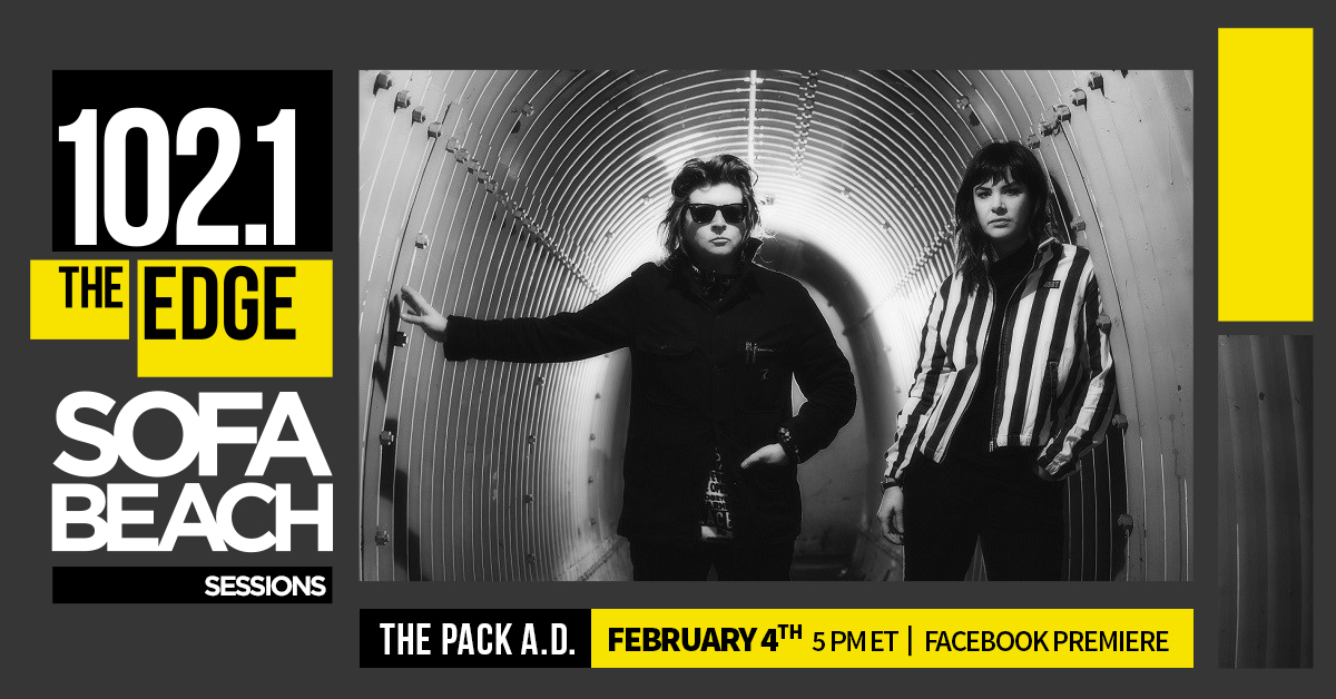 the_edge's tweet photo. Friday! @therealpackad join @carlyradio for a #SofaBeachSession, celebrating the 10th anniversary reissue of their 'Unpersons' album, out Feb 4!
#thepackad #unpersons https://t.co/jf7quGqtHm