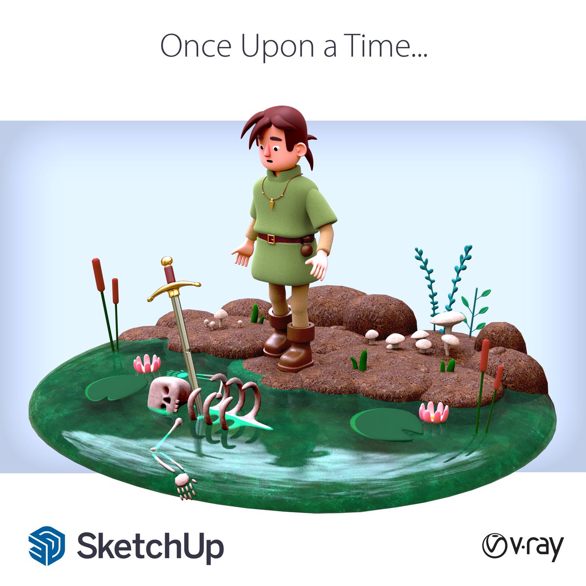 indie3d's tweet photo. Stylized Character made with SketchUp Only
My Portfolio: https://t.co/uyeLkSWnrx
...
#sketchup #vray #3dcharacter https://t.co/e0TtmRzgQ2