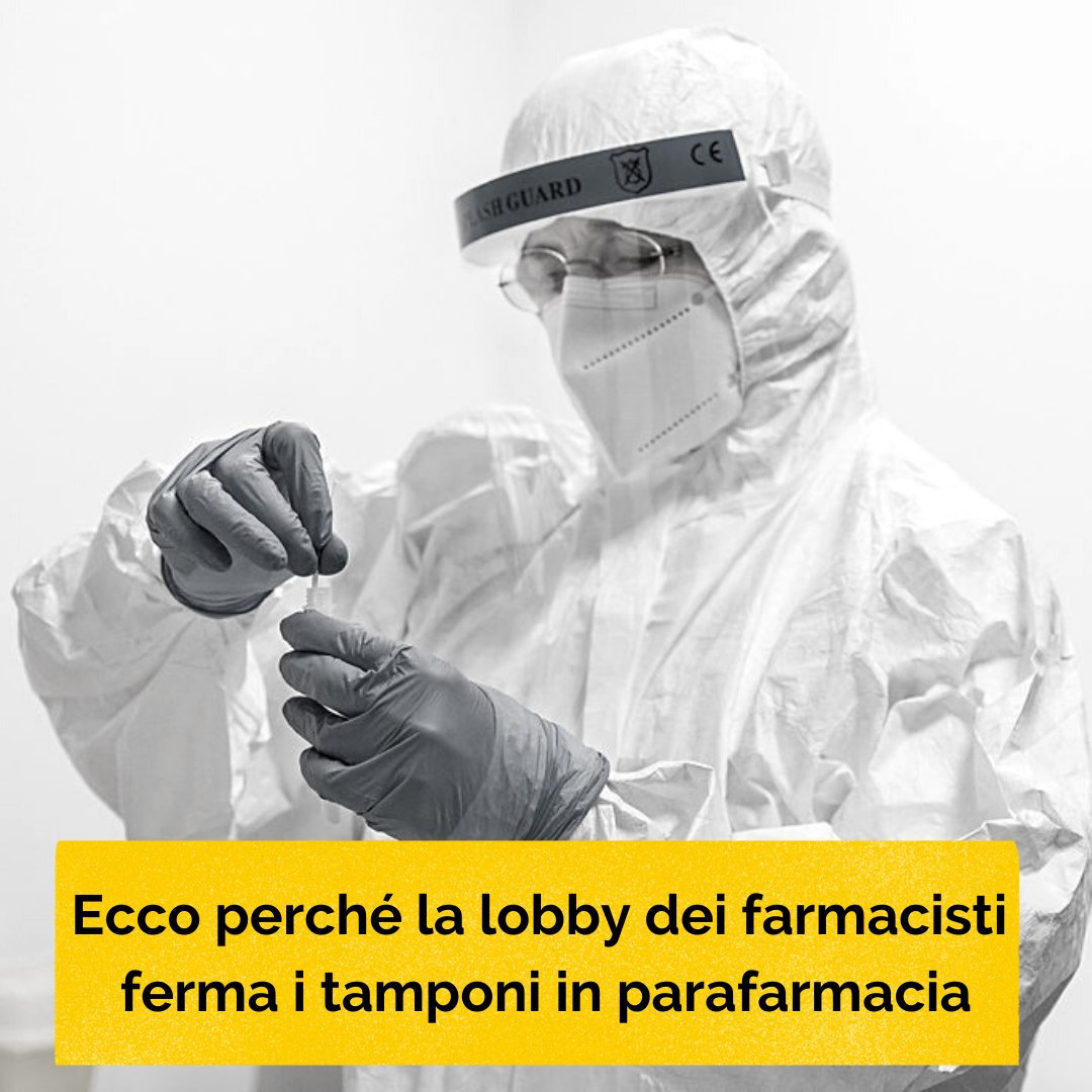 thegoodlobbyit's tweet photo. Per far luce sulle #lobby ci vuole una legge! Leggi il caso #tamponi nelle parafarmacie bloccati dalla potente lobby dei farmacisti e firma la petizione! https://t.co/W3FJxQBz7Z https://t.co/TXhZ6fjpc3