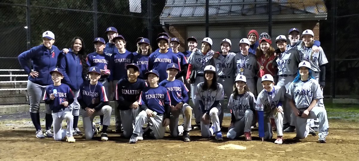 ASBR_Senators's tweet photo. There’s women’s sports, then there’s women IN sports. We dig both, but have a special fondness for showing the girls can grind, train, & play *with* the boys! #baseballforall #NGWSD #SenatorsWay https://t.co/I2GsQSfmlt