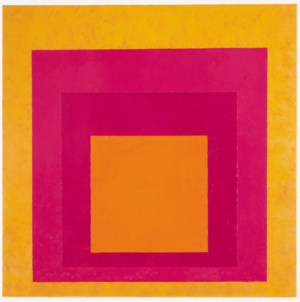 JosefAlbersArt's tweet photo. Homage to the Square (La Tehuana), 1951 #hardedgepainting #josefalbers https://t.co/hEVHeO0r9e