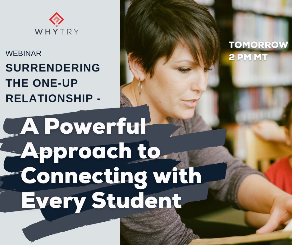 WhyTry's tweet image. TOMORROW free webinar. Register here: ow.ly/UFEp50HKJo3