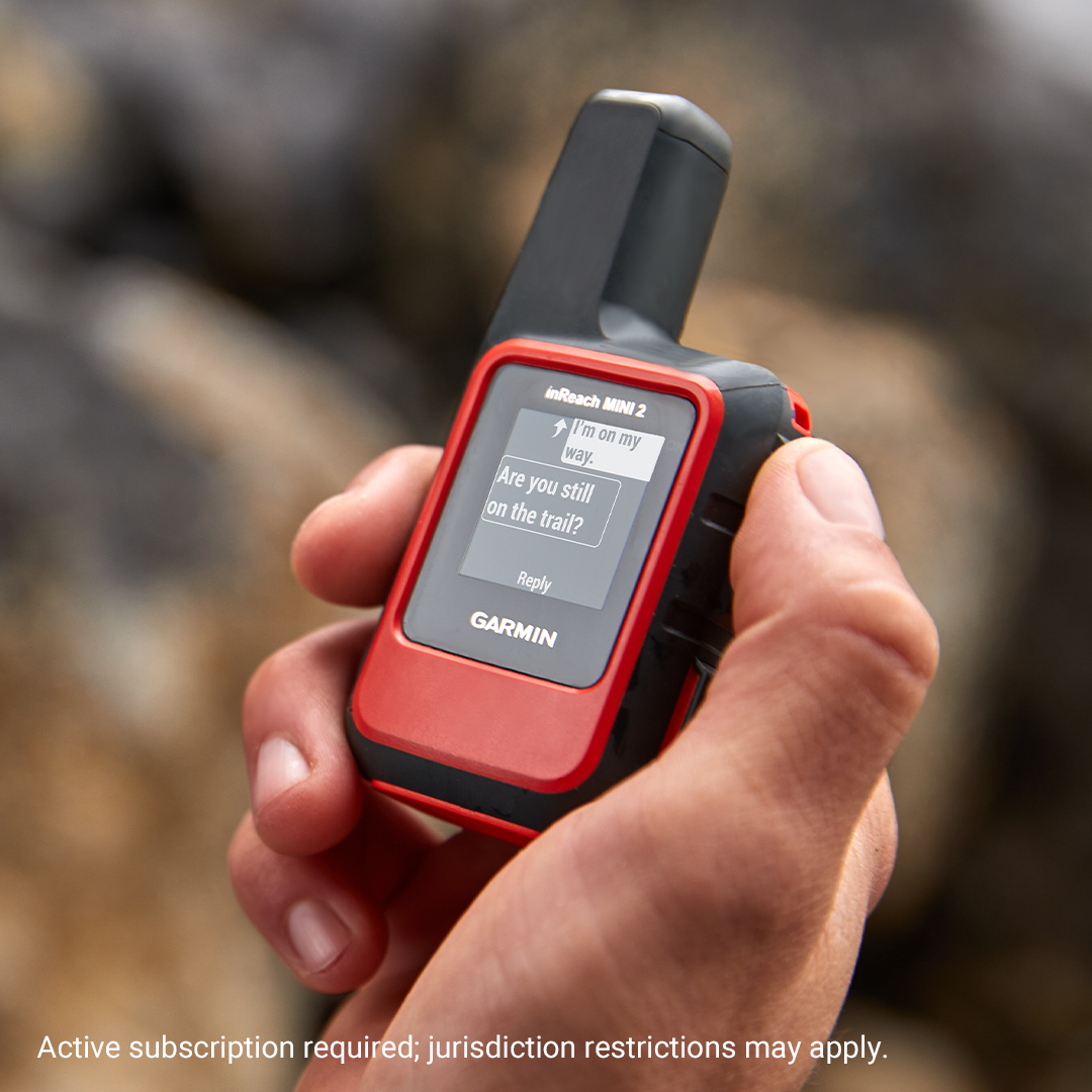 Garmin's tweet photo. Where no cell phone dares to roam, the new #inReachMini2 satellite communicator calls home.

Shop now: https://t.co/EccUyLpTnJ https://t.co/IRBS4eIVJc