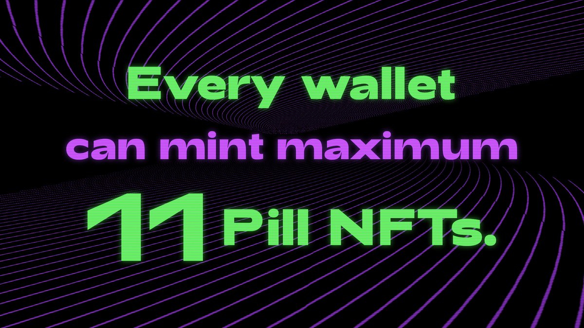 Pill NFT tweet media