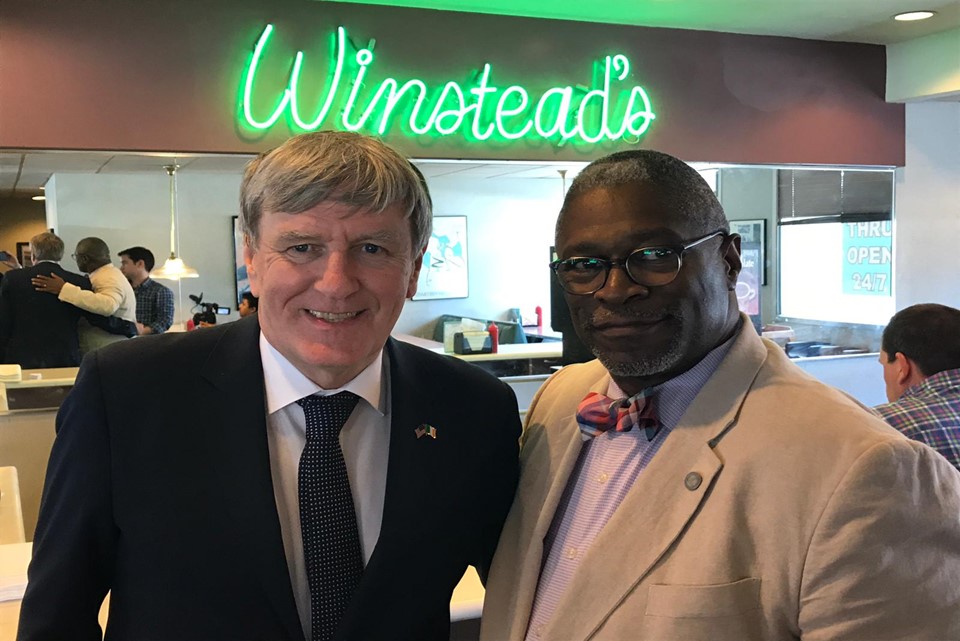 #DYK that <a href="/DanMulhall/">Daniel Mulhall</a> began his career in international diplomacy as a #BridgeUSA participant? He came to the U.S. in 1974 under the Summer Work &amp; Travel program. During his exchange, he was introduced to American culture and values. Today, he is Ireland’s Ambassador to the U.S.!