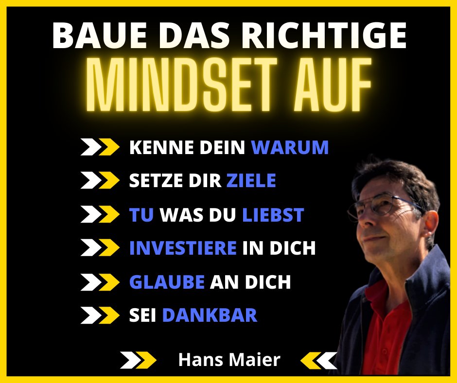 Vor ein paar Tagen habe ich einen Post zum Thema "Mindset" gepostet und einige Feedbacks dazu bekommen. Mehr dazu: 
👉 inziders.de/.../4-mindset-… 💎
... plus Videoanleitung mit praktischen Übungen, mit denen Du sofort durchstarten kannst.
Bitte gib mir ein Feedback - Danke.