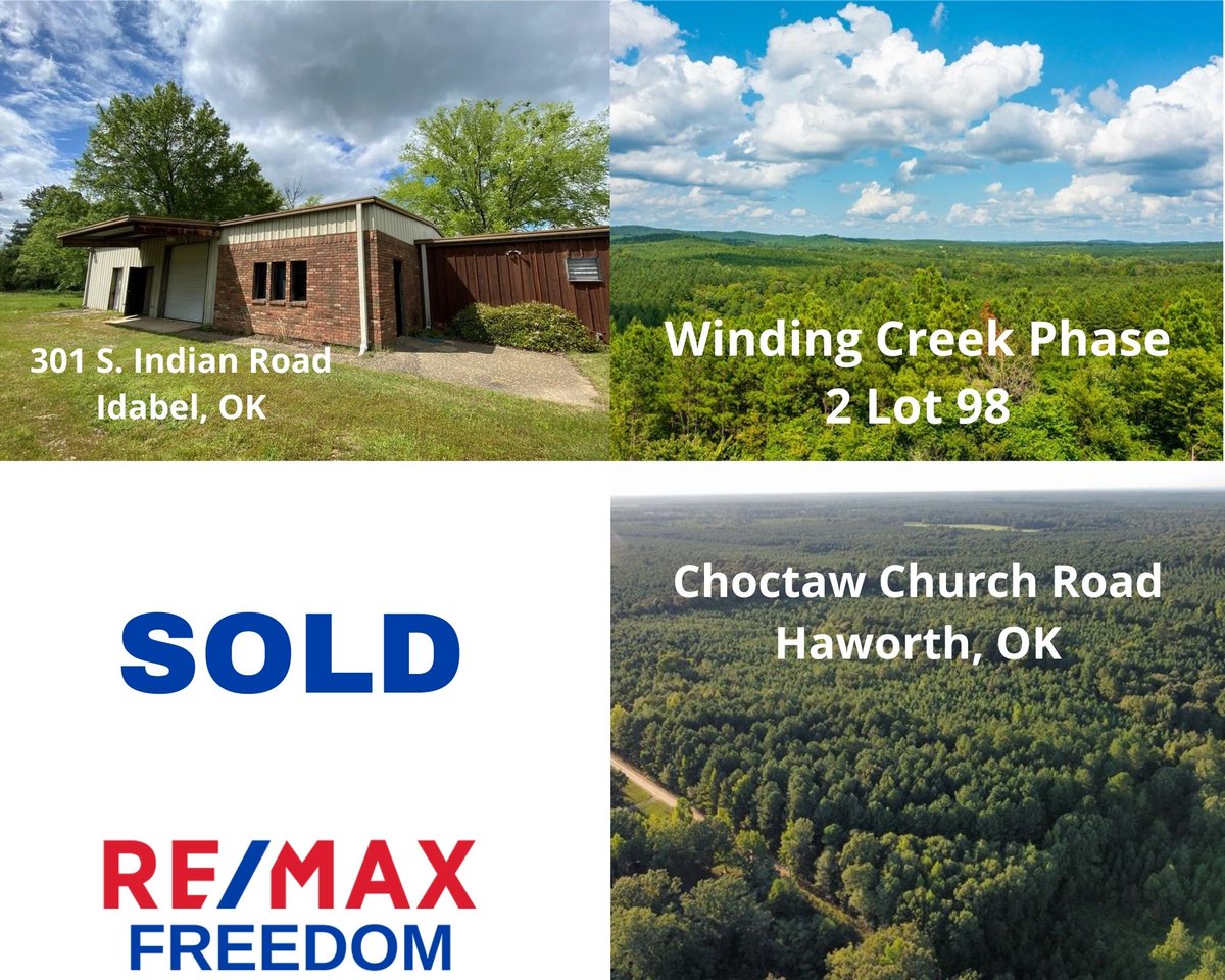 REMAXBrokenBow's tweet photo. If you have property and you need it Sold, then you need a RE/MAX FREEDOM agent to help. Give us a call today! https://t.co/IdZgObbPKy