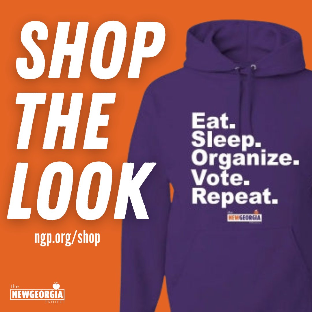 NewGAProject's tweet photo. Hey Fam!

In case you missed it, NGP has merch! Support democracy while you stock up on some new hoodies, sweats, socks and more. Head over to https://t.co/jyjKDSS4G2 and get yours today! 

Drop a 💜 or send a pic of you reppin' the team! #NewGeorgiaProject #Merch #ShopNGP https://t.co/jptv0WsrnO