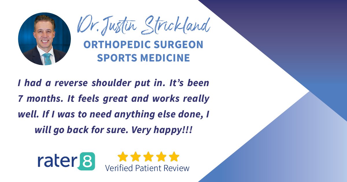 midamortho's tweet photo. Happy Wednesday! We love seeing this positive ⭐⭐⭐⭐⭐ #patientreview about Dr. Strickland on Rater8! #Testimonial  

Learn more about Dr. Strickland here: https://t.co/4v4cTJpho2 📲💻 https://t.co/GBCPiSTeRQ