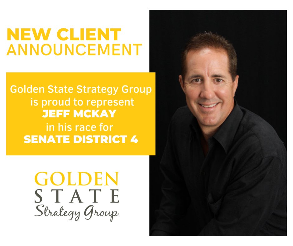 gs_strategy's tweet photo. We are so excited to represent Jeff McKay in his campaign for Senate District 4! We invite you to learn more about Jeff and follow along with campaign updates on his website at https://t.co/PuDTGjbcXR. https://t.co/S6vtK8HLiH