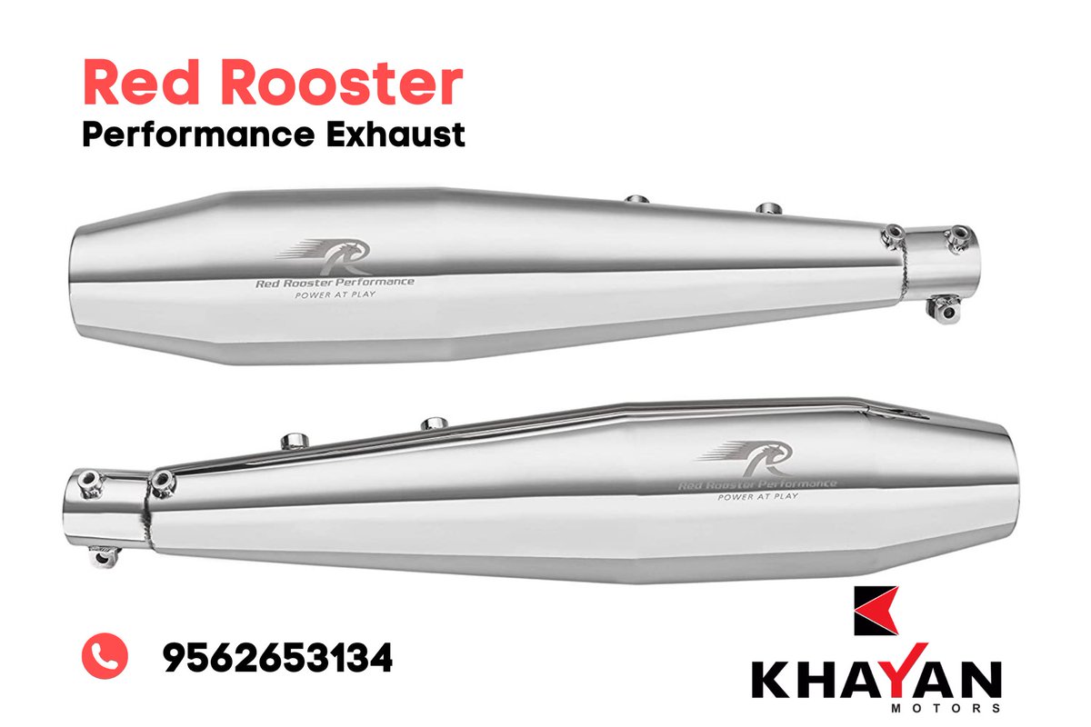 KhayanMotors's tweet photo. Red Rooster Performance Exhaust RRP Stellar Interceptor 650 Exhaust

#redrooster #exhaust #interceptor
#Motorcycleworkshop
#bikeriders  #khayanmotors
#wayanadan #kozhikodan 
#RoyalEnfield #motorcycle 
#Perambra #BulletRiders #koyilandy #Balussery
#khayankoyilandy #khayanmobikes https://t.co/h9XBismLBj