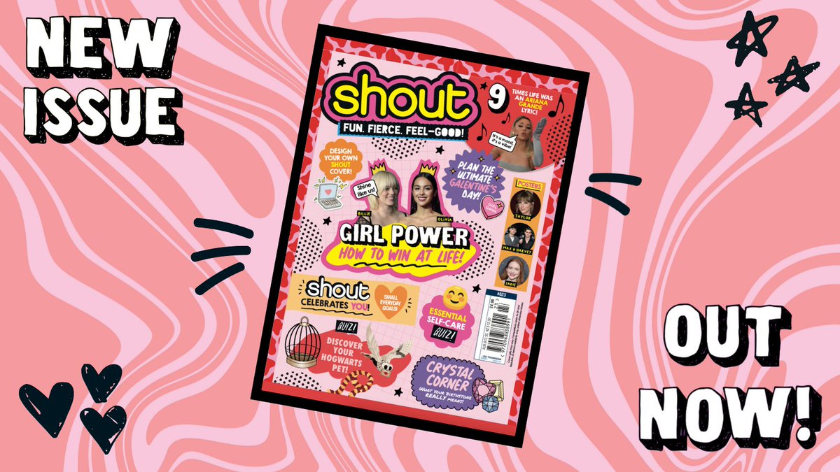shoutmag's tweet photo. This issue comes with a 5-piece beauty box 🤩 PLUS, you can design your own front cover for #ShoutMag with the chance to win and be featured in an upcoming issue! 🔥 Get your copy now! 💖 https://t.co/98ivs19gca