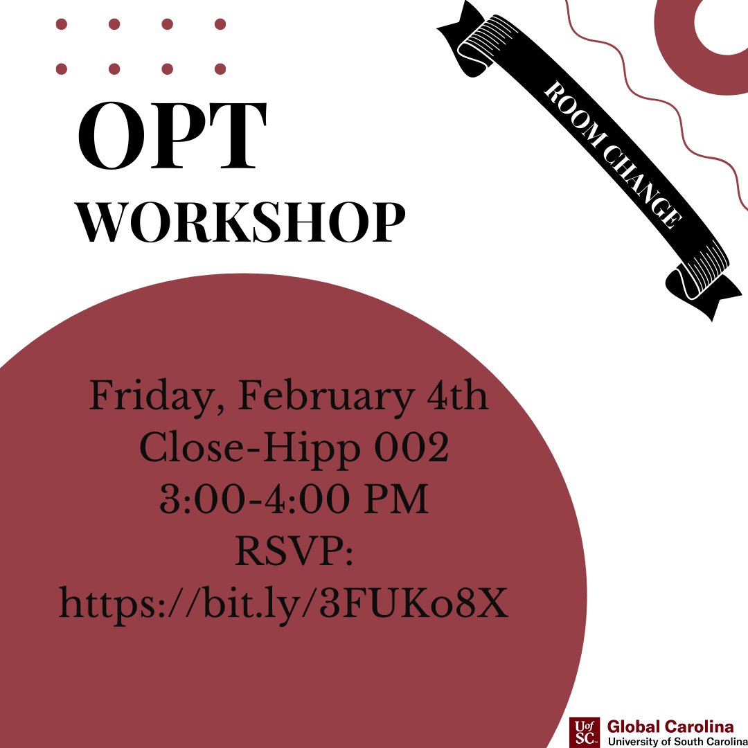 UofSC International Student Services tweet media