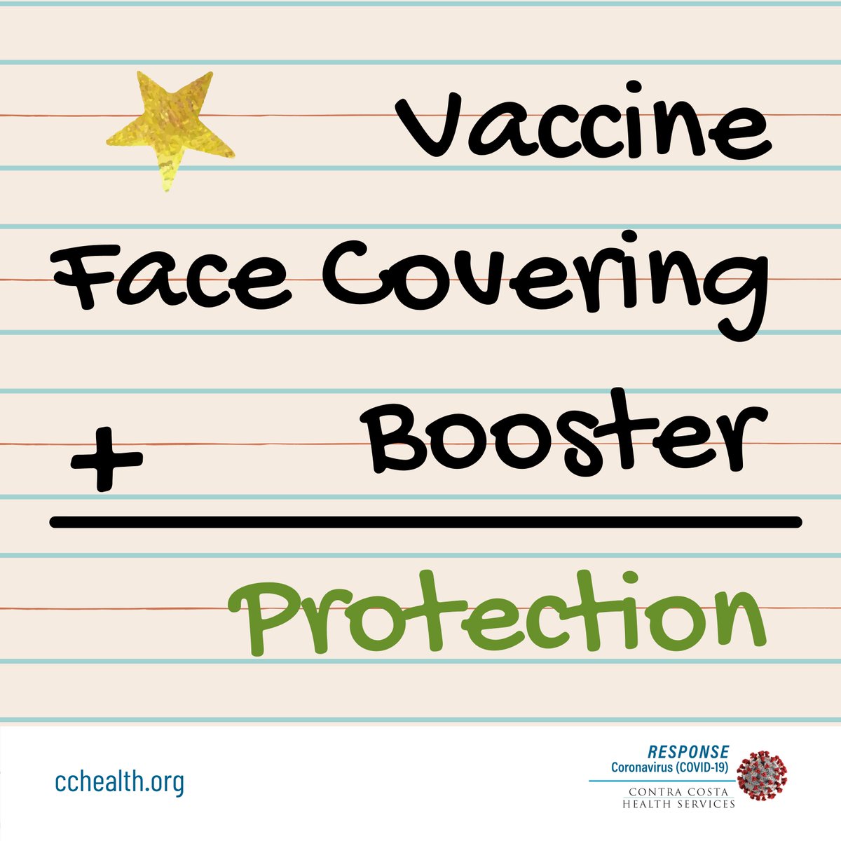 CoCoHealth's tweet photo. It all adds up! The combined protection of wearing a face covering, getting vaccinated &amp; getting boosted cannot be underestimated. Visit https://t.co/Wb115nGFYO to learn about other safety measures you can add to the equation to further protect yourself. https://t.co/KL9B3ot09H