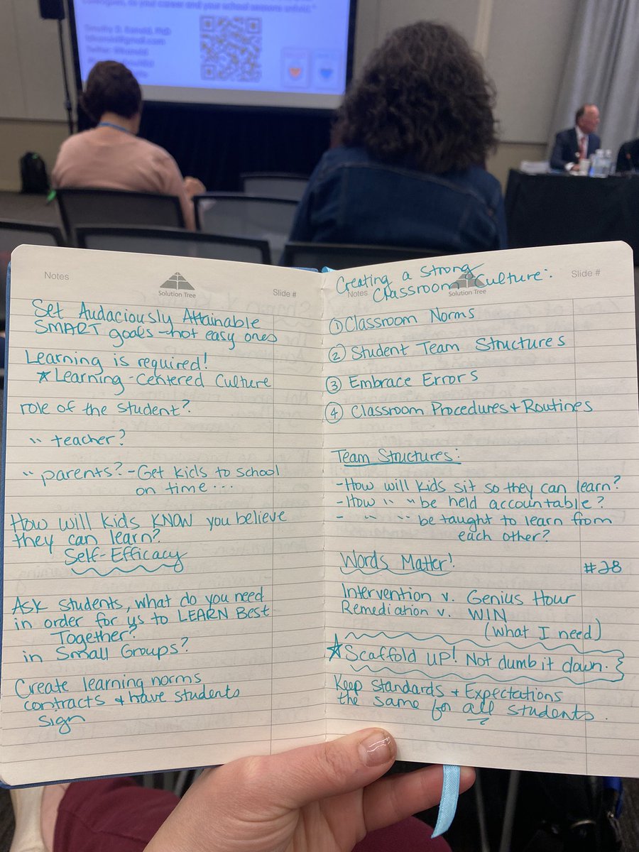 AllisonResendi4's tweet photo. So many great nuggets of wisdom from the #PhoenixPLCSummit by @SolutionTree! 🤩 So grateful @cpsreds made it possible for us to be here! #Teacher #LifelongLearner #wes56 https://t.co/WgIHeCnVnl