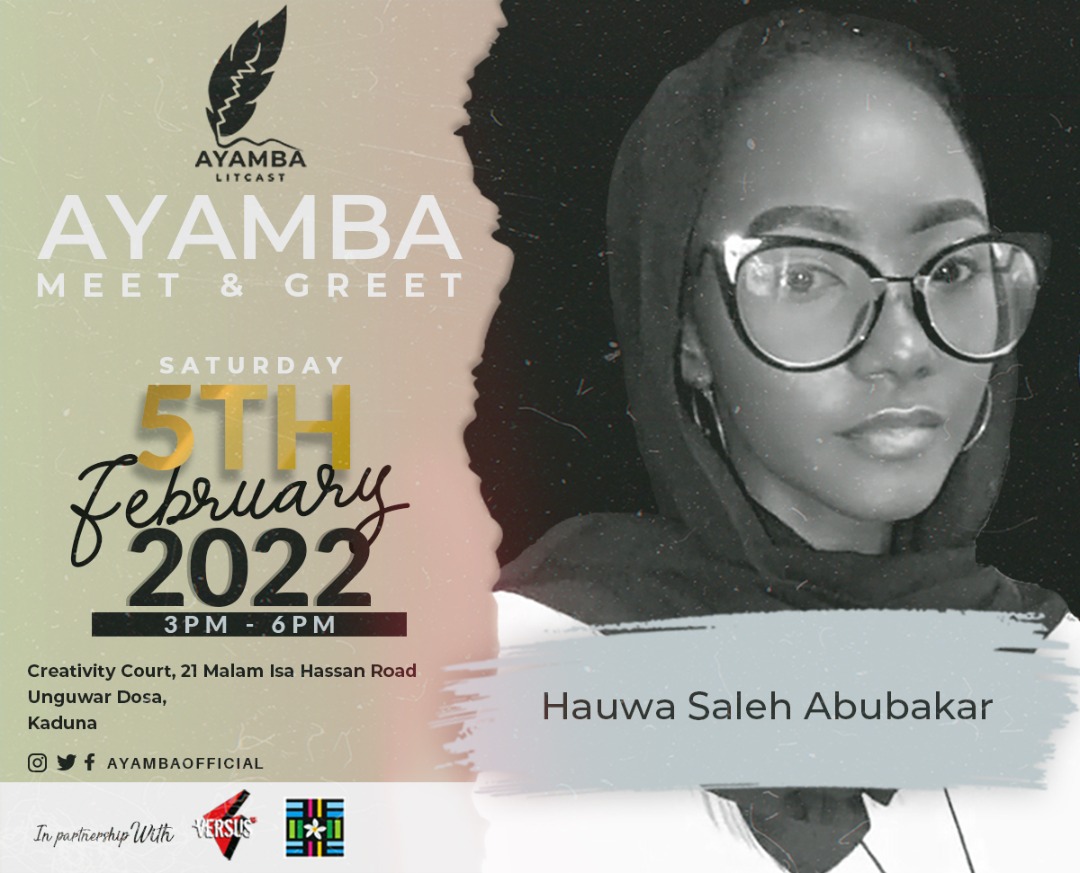 ayambaofficial's tweet photo. Ayamba Meet &amp; Greet is back with a few little changes to the formula and an awesome first guest. We present to you our very own Poetry Doctor, @ibreathemagic1.
https://t.co/3SxBvzuK1P

#ayambalitcast #meet&amp;greet #kaduna #versusng #yasminelrufaifoundation #yelf https://t.co/iWaPGKXDFn