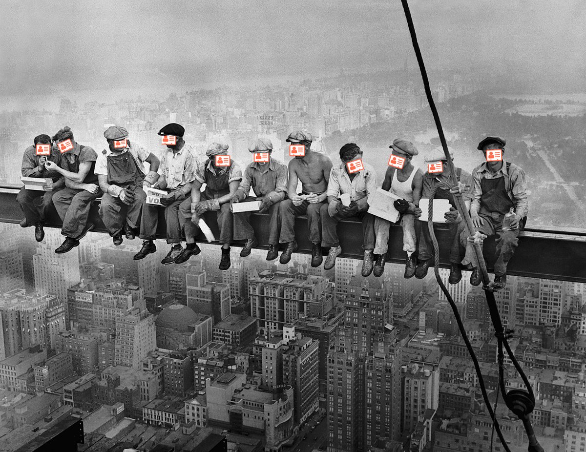 just hanging out with the guys. working on the foundations of NFTs