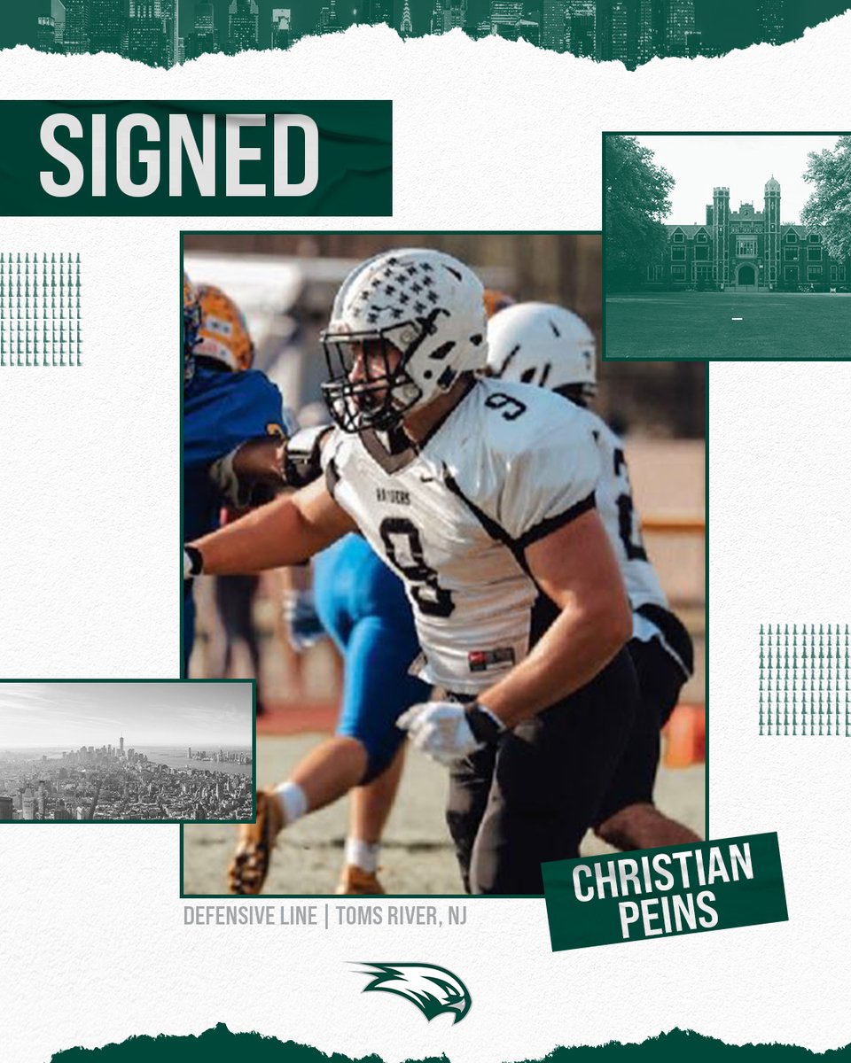 Welcome to the Wagner Football Family, <a href="/ChristianPeins/">Christian Peins</a>!