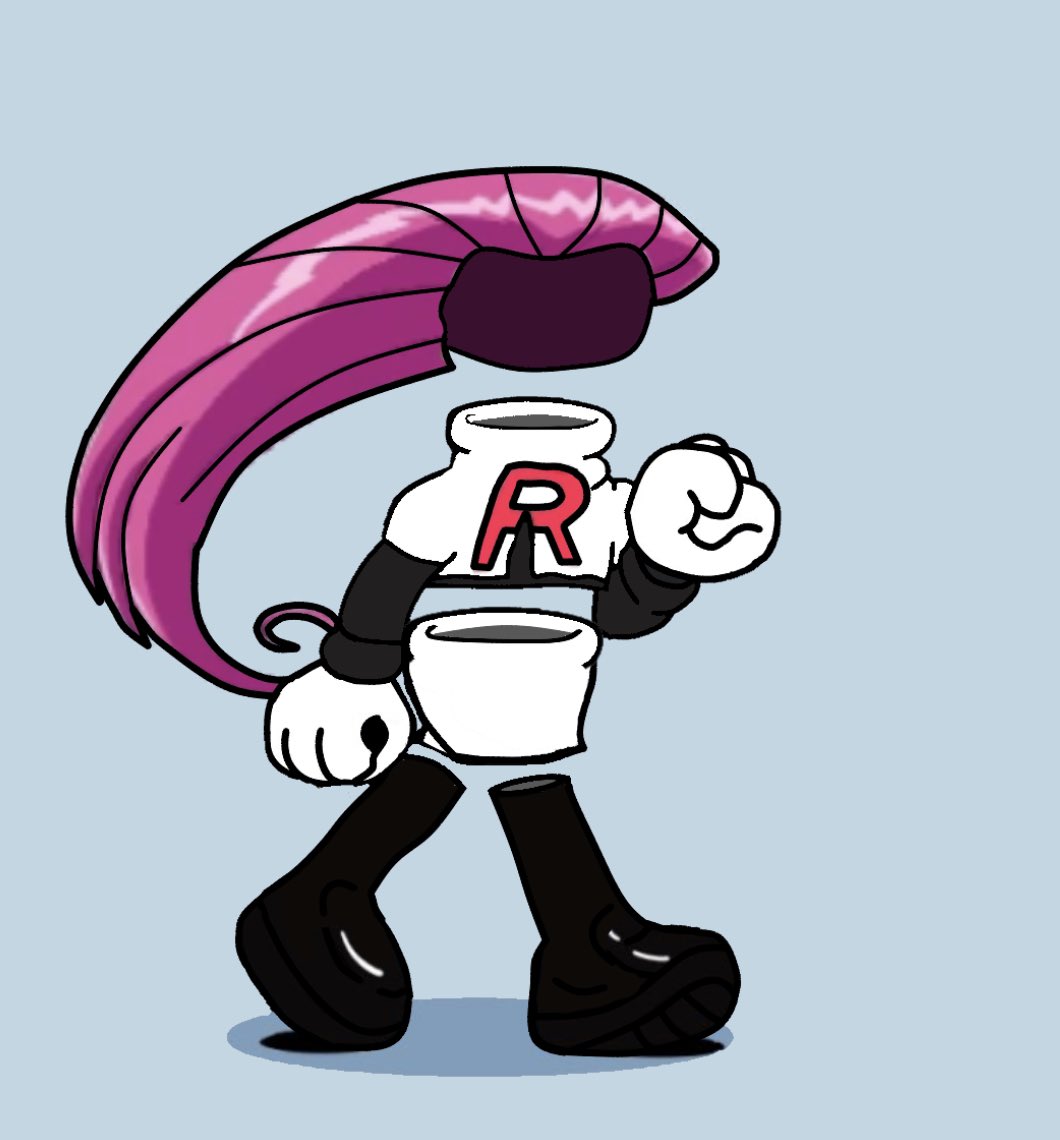 NFThutz's tweet photo. To go along with my @InvsbleFriends Ash Ketchum, her is Team Rocket! https://t.co/wTKrI3Cmaa