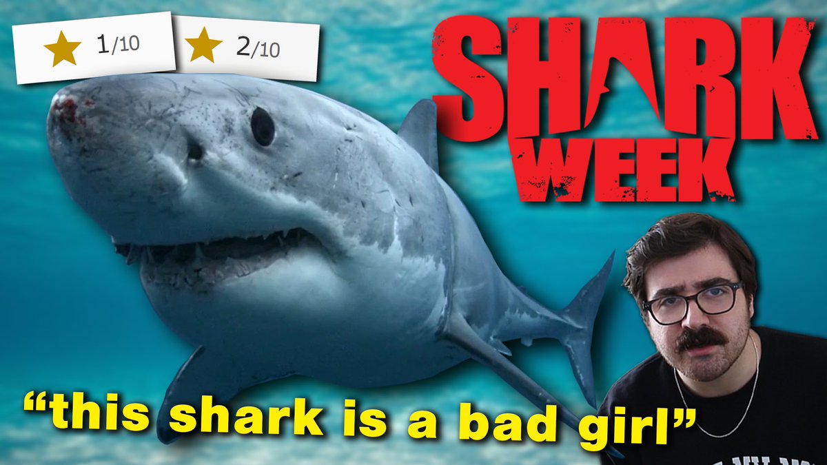🚨NEW VIDEO ALERT🚨 these Shark Week shows are terrible youtu.be/moaETh7bzXE