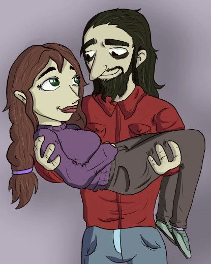 t_m_o_axel's tweet photo. Cutie Ash and Larry the Woodcutter (sorry that they look pretty strange, I'm very tired of drawing them just).
P.S.
Oh, I forgot to draw a ring for Larry... Let's say he took it off
#sallyface #larash #sallylife #ashleycampbell #larryjohnson #ashxlarry #larryxash https://t.co/Jmv482ILPG