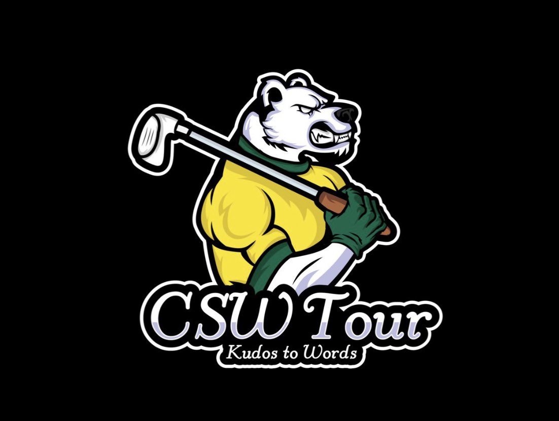 CSW Tour logo complete.  #lglg <a href="/chasingscratch0/">Chasing Scratch Podcast</a> <a href="/johnnycourage/">Johnny Courage</a> #velcren #teampolarbear