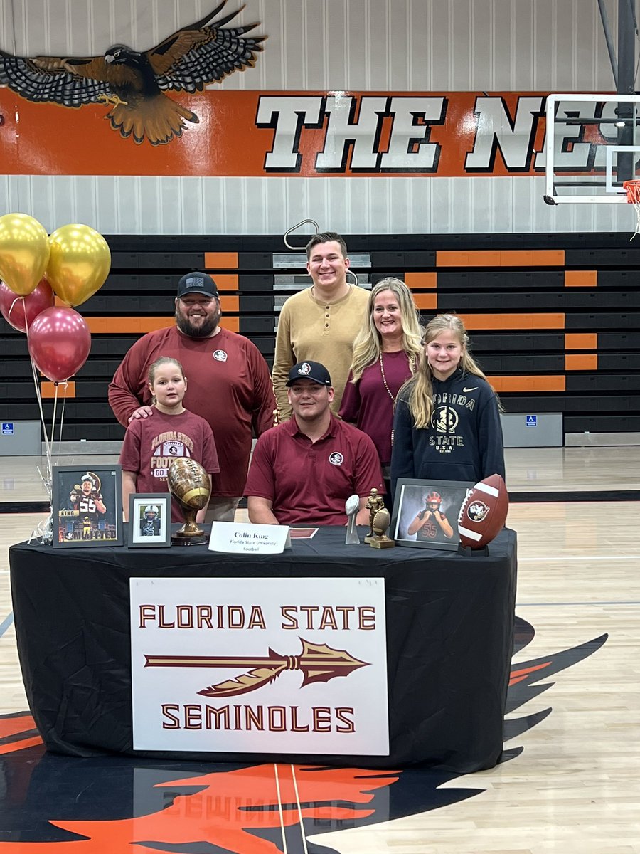 Colink56's tweet image. Done deal! Thank you Coach Price, @speegistheman,@CoachMikeKlein, @adam_franco and my parents for getting me to this point. Thank you @Coach_Norvell, @CoachAAtkins, @CooperWilliams_ and @ChuckCantor for believing in me. @FSUFootball Time to get to work!