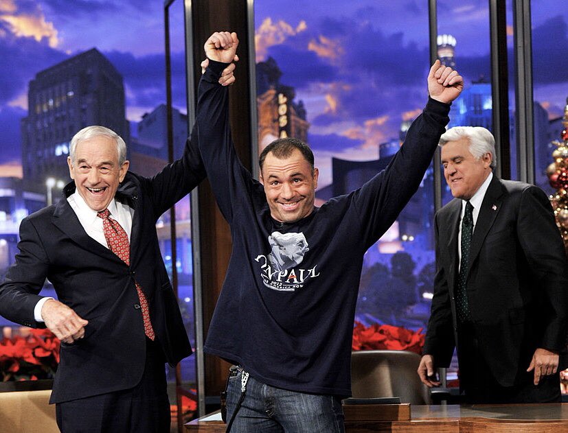 EricBrakey's tweet photo. Now that @joerogan is in Texas, I’d love to hear him talk with @RonPaul.

What do you think? https://t.co/QOBmi8BZy2