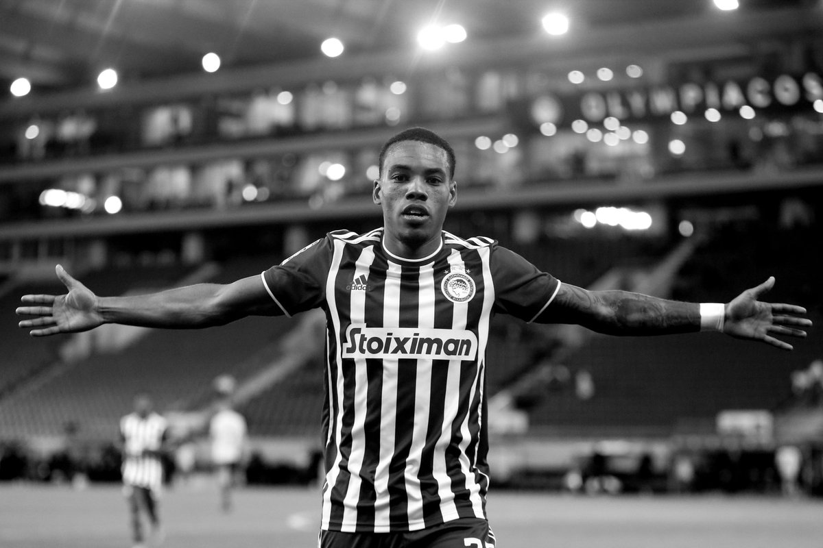 7GRodrigues's tweet photo. Happy with my first goals⚡️. My condolences to the family of the Aris supporter who passed away, R.I.P.🙏🏾 https://t.co/2puS88e4Ua