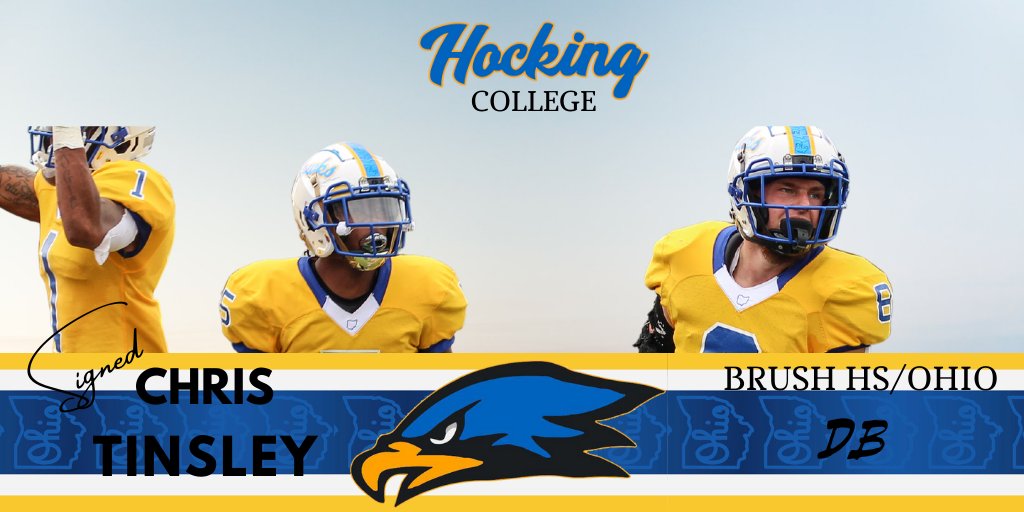 Hocking Football would like to welcome Chris Tinsley to the Hawk Family!
#OhiosOpportunity