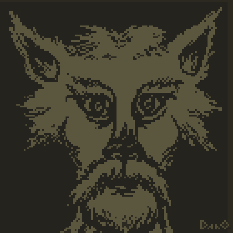 DanoLefourbe's tweet photo. #pixelart #minimalist #Werewolf #monster https://t.co/23Al9epj4g