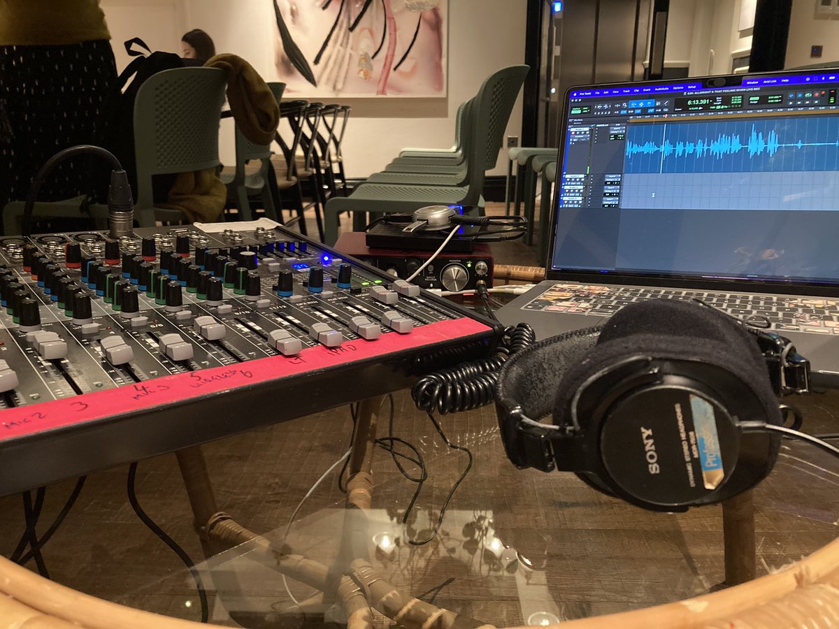 Back at <a href="/weareAllBright/">AllBright</a> tonight for another awesome live podcast recording! #thatfeelingwhen #live #podcast <a href="/pineapple_audio/">Pineapple Audio Production</a>