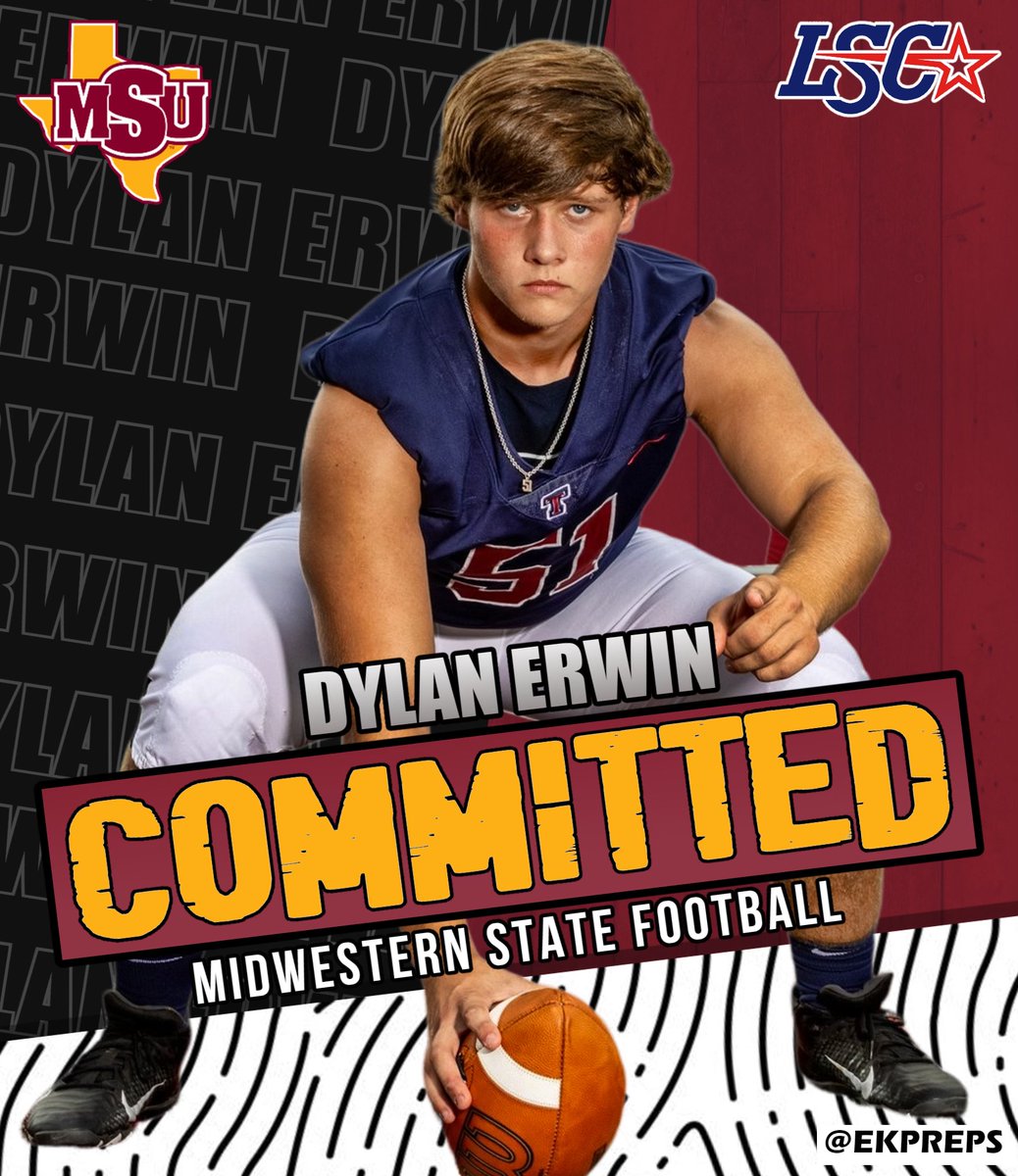 dylanerwin51's tweet photo. Committed. Ready for the next level! 
 @MSUMustangs @MSUTexasFB @coachMartinezDL @FBCoachWilk @MustangsDC @MSUCoachGraf  @Bobby_Joe_14 @TheChrisRubio @chrisroberson44  @mcvey_todd @CoachKaliefM https://t.co/4cz9l4RkeW