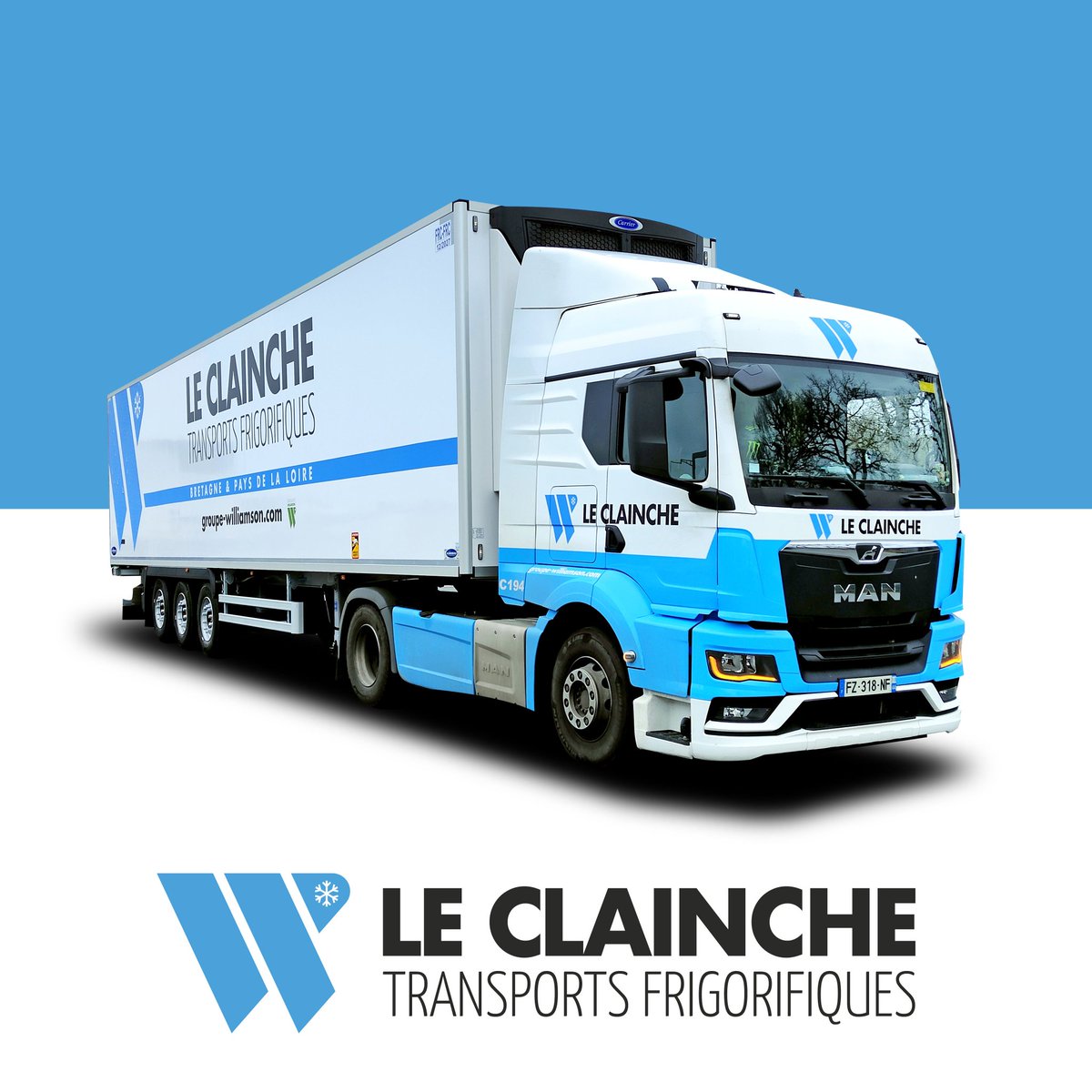 TlcFrederic's tweet photo. Et voilà la premier ensemble avec notre nouveau logo
#transportsleclainche
#williamsontransports
#groupewilliamson
#stlmdon
#fierdemonmetier
#LMTR https://t.co/Gux2pXEep5