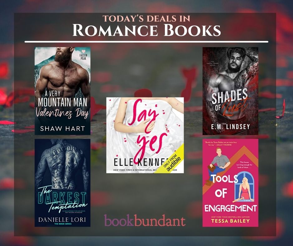 #romancebooks to brighten your day!
Links/Prices here: bookbundant.com/romancedeals